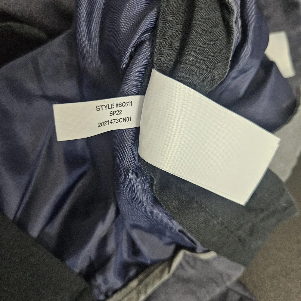 J.Crew Classic-fit stretch hemp-organic cotton blend suit pant Size L